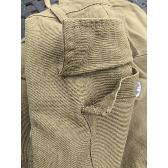 Naked Wardrobe Green Wide Leg Cargo Pants Womene Size S Military Street Style - Picture 4 of 9